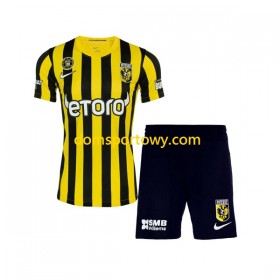 Koszulka Vitesse Dziecięcy Domowe Koszulki Piłkarskie 2022-2023 Krótki Rękaw
